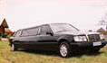 E-Class Mercedes-Benz Limousine. Limo Hire Company, Limo Service, South Africa. E-Class from the front